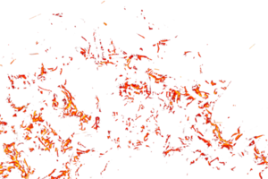 textura de chama de fogo. pano de fundo material em chamas. padrão de efeito de queimadura. papel de parede de chamas e tochas. fundo transparente. png
