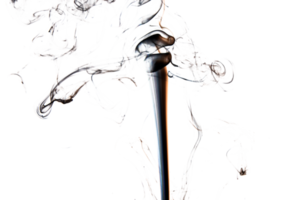 Smoke effect texture. Transparent background. Isolated. Smokey and mistic effect. Spirit wave. PNG image.