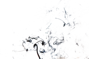 Smoke effect texture. Transparent background. Isolated. Smokey and mistic effect. Spirit wave. PNG image.