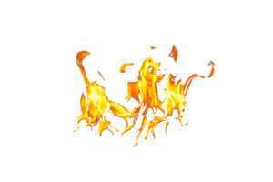 Fire flame texture. Burning material backdrop. Burn effect pattern. Blaze and torch wallpaper. Transparent background. png