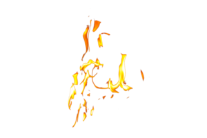 Fire flame texture. Burning material backdrop. Burn effect pattern. Blaze and torch wallpaper. Transparent background. png