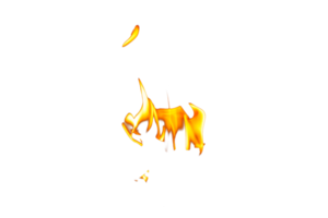 Fire flame texture. Burning material backdrop. Burn effect pattern. Blaze and torch wallpaper. Transparent background. png