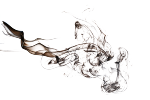 Smoke effect texture. Transparent background. Isolated. Smokey and mistic effect. Spirit wave. png