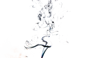 Smoke effect texture. Transparent background. Isolated. Smokey and mistic effect. Spirit wave. PNG image.