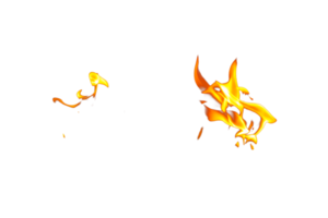 Fire flame texture. Burning material backdrop. Burn effect pattern. Blaze and torch wallpaper. Transparent background. png