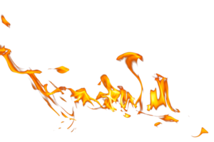 brand vlam textuur. brandend materiaal achtergrond. brandwond effect patroon. uitbarsten en fakkel behang. transparant achtergrond. png