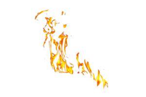 Fire flame texture. Burning material backdrop. Burn effect pattern. Blaze and torch wallpaper. Transparent background. png