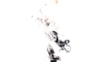 Smoke effect texture. Transparent background. Isolated. Smokey and mistic effect. Spirit wave. PNG image.