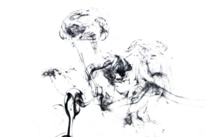 Smoke effect texture. Transparent background. Isolated. Smokey and mistic effect. Spirit wave. png