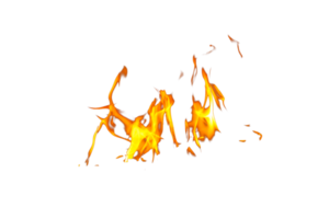 Fire flame texture. Burning material backdrop. Burn effect pattern. Blaze and torch wallpaper. Transparent background. png