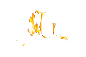 Fire flame texture. Burning material backdrop. Burn effect pattern. Blaze and torch wallpaper. Transparent background. png