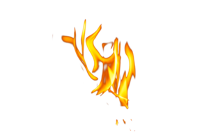 Fire flame texture. Burning material backdrop. Burn effect pattern. Blaze and torch wallpaper. Transparent background. png