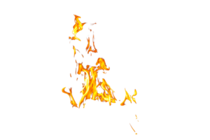 Fire flame texture. Burning material backdrop. Burn effect pattern. Blaze and torch wallpaper. Transparent background. png