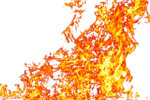 Fire flame texture. Burning material backdrop. Burn effect pattern. Blaze and torch wallpaper. Transparent background. png