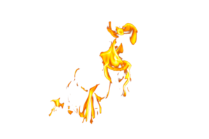 Fire flame texture. Burning material backdrop. Burn effect pattern. Blaze and torch wallpaper. Transparent background. png