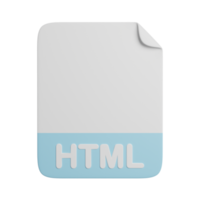 HTML Document File Extension png