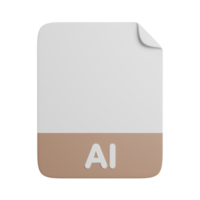 AI Document File Extension png