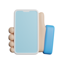 Hold Phone Hand png