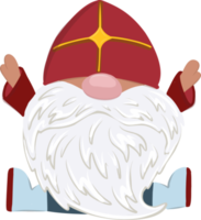 st. Nicolas dag. sinterklaas eve. jul tomte. png