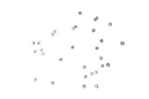 zilver dots confetti, zilver fonkeling decoratie uitknippen, PNG het dossier