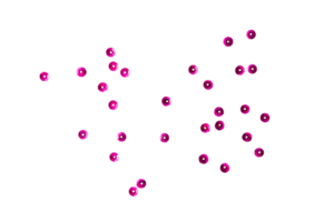 Konfetti mit violetten Punkten, lila funkelnder Dekorationsausschnitt, png-Datei png