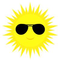 ícone de sol amarelo png
