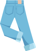 jeans, denim, diseño plano e ilustración png