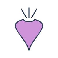 Beet Vector Icon