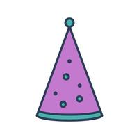 Birthday Hat Vector Icon