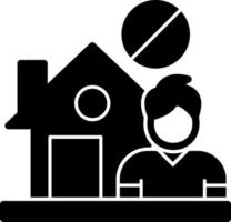 Homeless Vector Icon Design