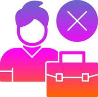 Unemployed Vector Icon Design