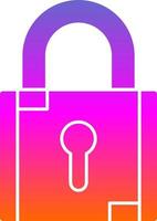 Locked Vector Icon Design