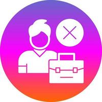 Unemployed Vector Icon Design
