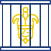 Jail Vector Icon Design