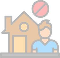 Homeless Vector Icon Design