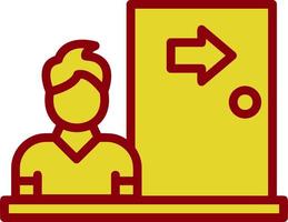 Dismissal Vector Icon Design