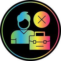 Unemployed Vector Icon Design
