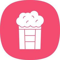 Popcorn Vector Icon Design