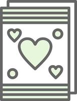 Greeting Card Vector Icon Design
