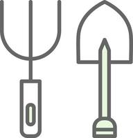 Pitchfork Vector Icon Design