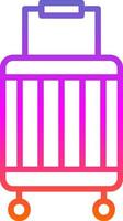 Baggage Vector Icon Design