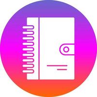 Diary Vector Icon Design