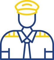 Pilot Vector Icon Design
