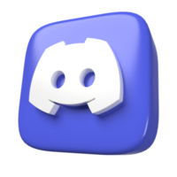 Discord 3d Icon png