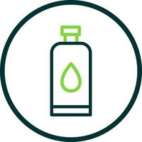 Water Bottle Vector Icon Design