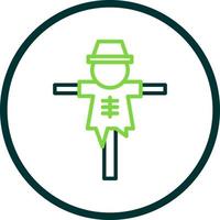 Scarecrow Vector Icon Design