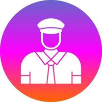 Steward Vector Icon Design