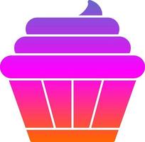 diseño de icono de vector de cupcakes