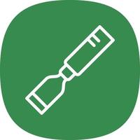 Chisel Vector Icon Design