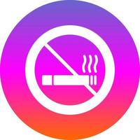 No Smoking Vector Icon Design